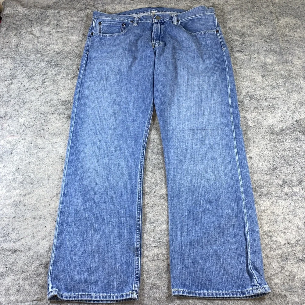VTG Polo Ralph Lauren Jeans Men's 35x30 Zip Fly‎ Straight Leg Made in Mexico